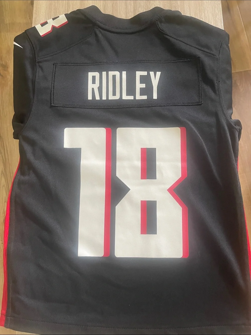 Nike Atlanta Falcons Black Kids Jersey - ATL #18